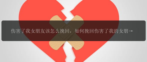 伤害了我女朋友该怎么挽回，如何挽回伤害了我的女朋友的感情?