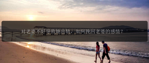 对老婆不好导致她出轨，如何挽回老婆的感情？